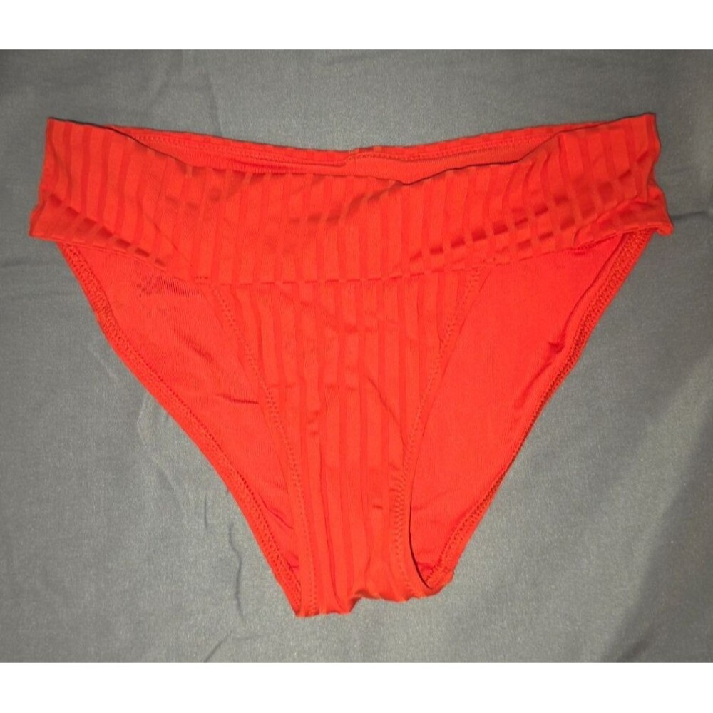 Aerie Red Swim Bathing Suit Bottom Bikini Style Size XS New With Tags